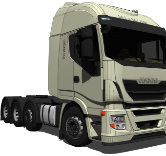 超精细汽车模型 卡车 IVECO 560